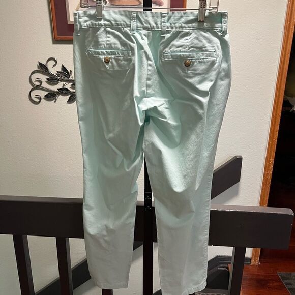 GAP Light Blue Girlfriend Girlfriend Khaki Pants Size 6pt #PT301 - Picture 4 of 6